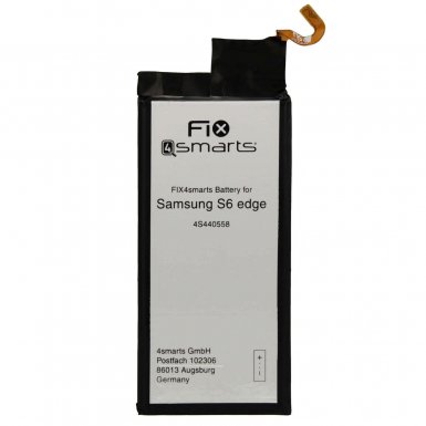 FIX4smarts Battery - качествена резервна батерия за Samsung Galaxy S6 Edge (3.85V, 2600mAh) (EB-BG925ABE)