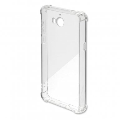 4smarts Hard Cover Ibiza - удароустойчив хибриден кейс за Huawei Y5 (2017) / Y6 (2017) / Nova Young (прозрачен)