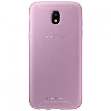 Samsung Jelly Cover EF-AJ530TP - оригинален силиконов кейс за Samsung Galaxy J5 (2017) (розов)