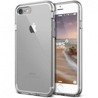 Verus New Crystal Mixx Case - хибриден удароустойчив кейс за iPhone XS, iPhone X (прозрачен)