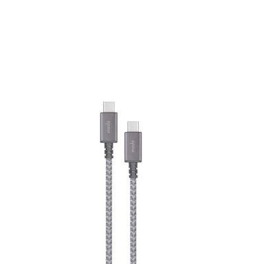 Moshi Integra USB-C to USB-C Cable - USB-C към USB-C кабел за устройства с USB-C порт (тъмносив)