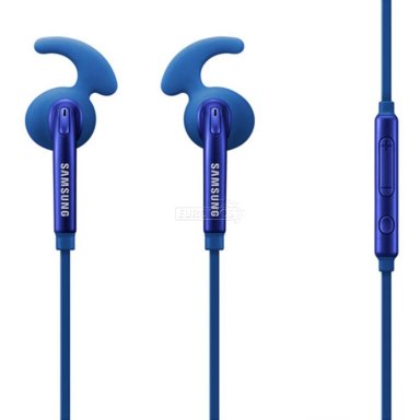 Samsung Headset Stereo EO-EG920BL - слушалки с микрофон и управление на звука за Samsung мобилни устройства (син)