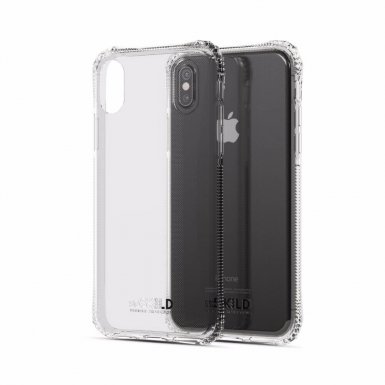 SoSkild Absorb Case - хибриден удароустойчив кейс за iPhone XS, iPhone X (прозрачен)
