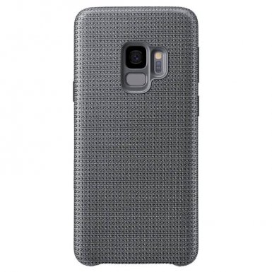 Samsung Hyperknit Cover Fabric EF-GG960FJ - текстилен оригинален кейс за Samsung Galaxy S9 (сив)