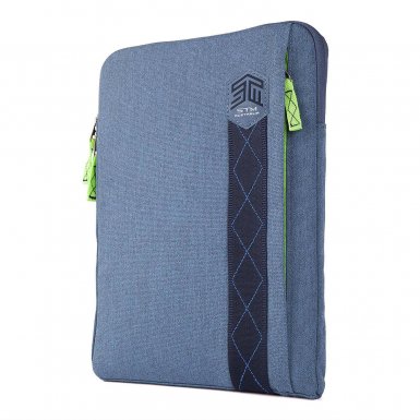 STM Ridge Laptop Sleeve - дизайнерски качествен калъф за MacBook Pro Retina 13 и преносими компютри до 13 инча (син)