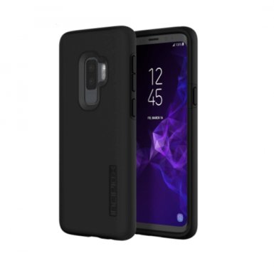 Incipio Dual Pro Case - удароустойчив хибриден кейс за Samsung Galaxy S9 Plus (черен)