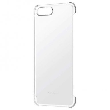 Huawei Protective Case - оригинален поликарбонатов кейс за Huawei Honor View 10 (прозрачен)