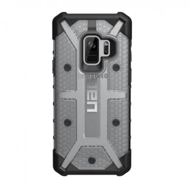 Urban Armor Gear Plasma - удароустойчив хибриден кейс за Samsung Galaxy S9 Plus (прозрачен)