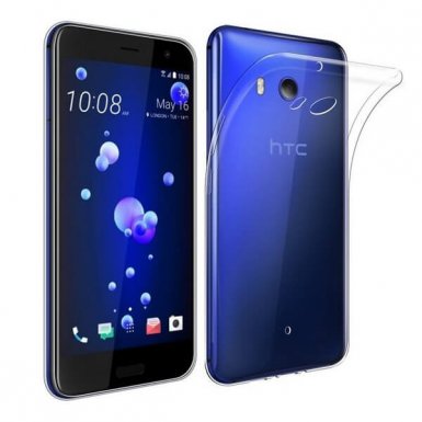 Ultra-Slim Case - тънък силиконов (TPU) калъф (0.3 mm) за HTC U11 (прозрачен)