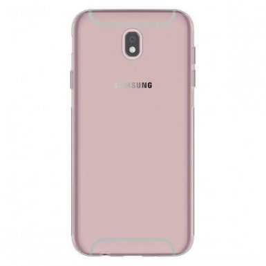 Ultra-Slim Case - тънък силиконов (TPU) калъф (0.3 mm) за Samsung Galaxy J5 (2017) (черен-прозрачен)