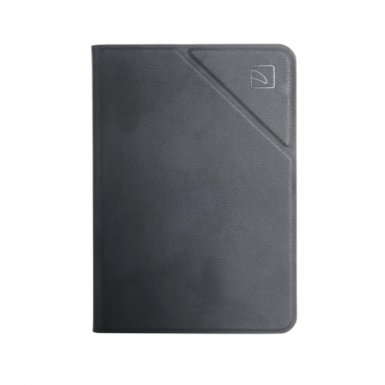 Tucano Angolo Folio Case - кожен калъф и поставка за iPad Mini 4 (черен)