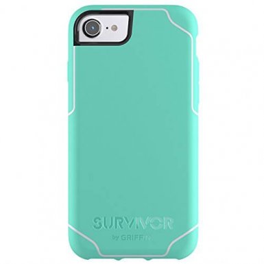 Griffin Survivor Journey Case - хибриден удароустойчив кейс за iPhone 8, iPhone 7 (зелен)