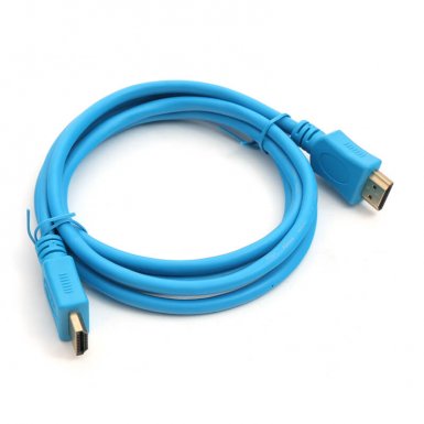 Omega HDMI Cable - HDMI кабел за мобилни устройства (1.5 метра) (син)