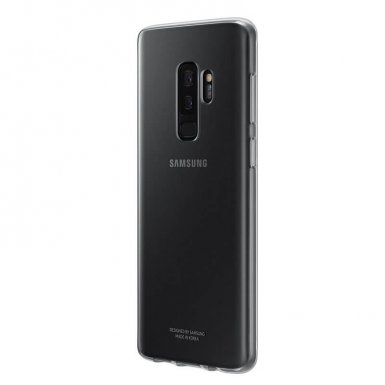Samsung Clear Cover Case EF-QG965TTEGWW - оригинален кейс за Samsung Galaxy S9 Plus (прозрачен) 