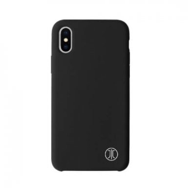 JT Berlin Steglitz Silicone Case - силиконов калъф за iPhone X, iPhone XS (черен)