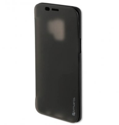 4smarts Kyoto Always-On Book - калъф през който виждате информация от дисплея за Samsung Galaxy S9 (черен)