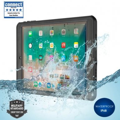 4smarts Waterproof Case Active Pro NAUTILUS - ударо и водоустойчив калъф за iPad Pro 10.5 (черен)