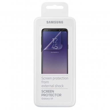 Samsung Screen Protector ET-FG960CTEGWW - два броя оригинално защитно покритие за Samsung Galaxy S9