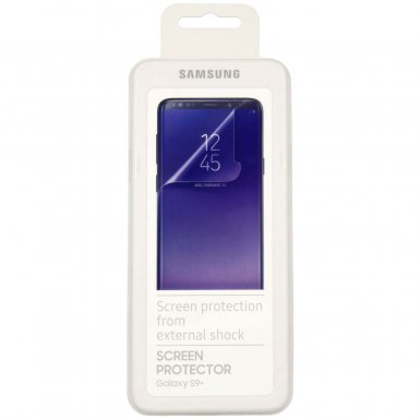 Samsung Screen Protector ET-FG965CTEGWW - два броя оригинално защитно покритие за Samsung Galaxy S9 Plus