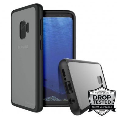 Prodigee Safetee Slim Case - хибриден кейс с висока степен на защита за Samsung Galaxy S9 (черен)