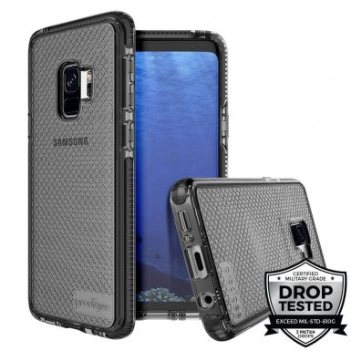 Prodigee Safetee Case - хибриден кейс с висока степен на защита за Samsung Galaxy S9 (черен)