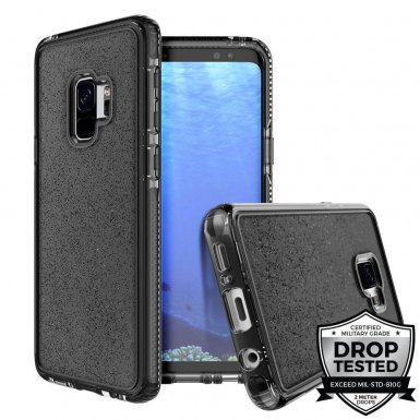Prodigee SuperStar Case - хибриден кейс с висока степен на защита за Samsung Galaxy S9 (черен)