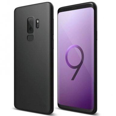 Elago Origin Case - тънък полипропиленов кейс (0.3 mm) за Samsung Galaxy S9 Plus (черен)