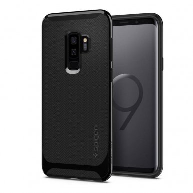 Spigen Neo Hybrid Case - хибриден кейс с висока степен на защита за Samsung Galaxy S9 Plus (черен) 
