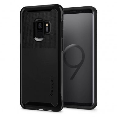 Spigen Neo Hybrid Urban Case - хибриден кейс с висока степен на защита за Samsung Galaxy S9 (черен)