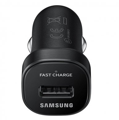 Samsung Car Fast Charger EP-LN930 - оригинално зарядно за кола с технология за бързо зареждане (черен) (bulk)