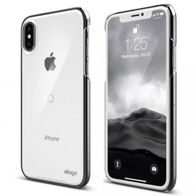 Elago Smart Spinner Case Crystal - поликарбонатов кейс (спинър) за iPhone XS, iPhone X