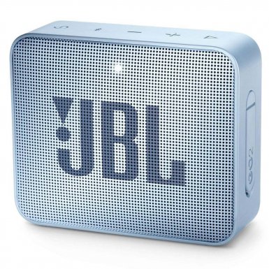 JBL Go 2 Wireless Portable Speaker - безжичен портативен спийкър за мобилни устройства (светлосин)
