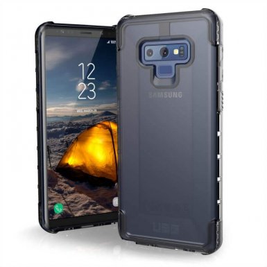 Urban Armor Gear Plyo Case - удароустойчив хибриден кейс за Samsung Galaxy Note 9 (прозрачен)