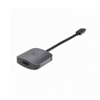 A-solar Xtorm XC002 USB-C to HDMI Adapter - адаптер за свързване на устройства с USB-C към HDMI (тъмносив)