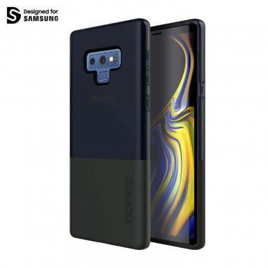 Incipio NGP Case - удароустойчив силиконов калъф за Samsung Galaxy Note 9 (тъмносив)