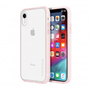 Incipio Octane Pure Case - удароустойчив хибриден кейс за iPhone XR (розов)