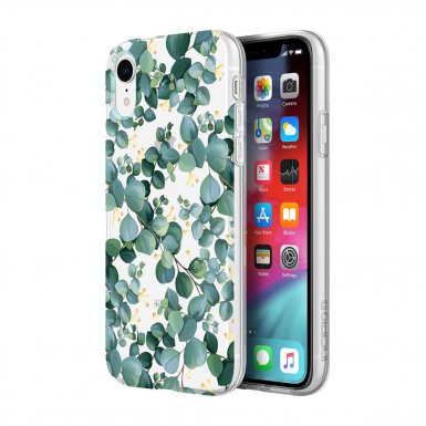 Incipio Classic Case Design Series - дизайнерски поликарбонатов кейс за iPhone XR (евкалипт)
