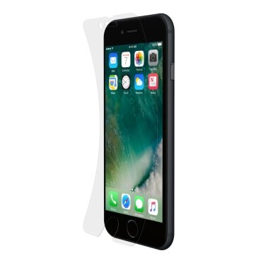 Belkin ScreenForce InvisiGlass Screen Protector - калено стъклено защитно покритие за дисплея на iPhone 8, iPhone 7, iPhone 6/6S (прозрачен)