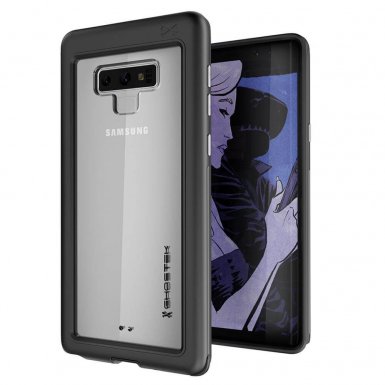 Ghostek Atomic Slim Case - хибриден удароустойчив кейс за Samsung Galaxy Note 9 (черен)