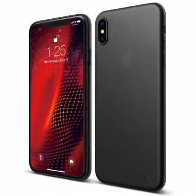 Elago Inner Core Case - тънък полипропиленов кейс (0.3 mm) за iPhone XS Max (черен)