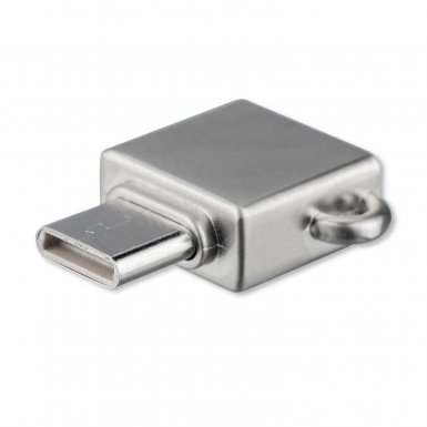 4smarts Basic Adapter USB Type-C to USB Type-A - USB-A адаптер за MacBook и компютри с USB-C порт (сребрист)