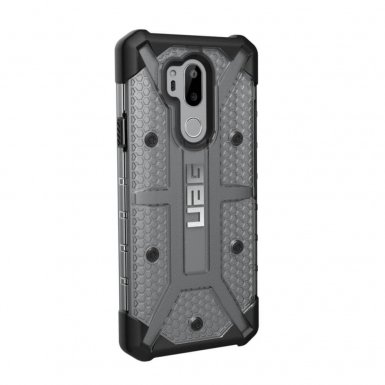 Urban Armor Gear Plasma - удароустойчив хибриден кейс за LG G7 (прозрачен)