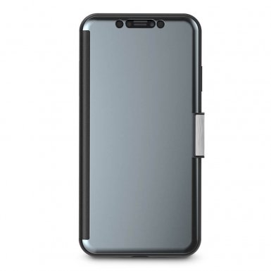 Moshi StealthCover - калъф през който виждате информация от дисплея за iPhone XS Max (тъмносив) 