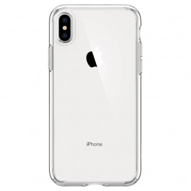 Spigen Ultra Hybrid Case - хибриден кейс с висока степен на защита за iPhone XS Max (прозрачен)