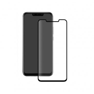 Eiger 3D Glass Full Screen Tempered Glass Screen Protector - калено стъклено защитно покритие с извити ръбове за целия дисплей на Huawei Mate 20 Pro (черен-прозрачен)