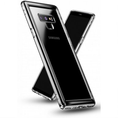 Baseus Safety Airbags Case - силиконов TPU калъф с най-висока степен на защита за Samung Galaxy Note 9 (прозрачен)