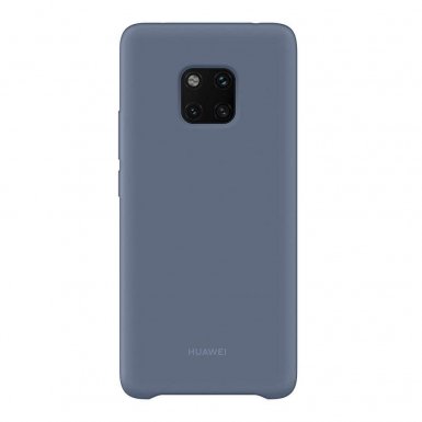 Huawei Silicone Cover Case - оригинален силиконов (TPU) калъф за Huawei Mate 20 Pro (син)