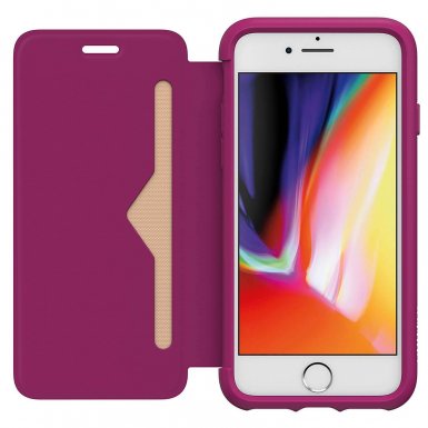 Otterbox Symmetry Folio Case - хибриден кейс с висока защита за iPhone 8, iPhone 7 (лилав)