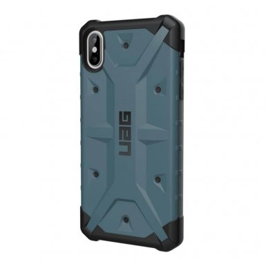 Urban Armor Gear Pathfinder - удароустойчив хибриден кейс за iPhone XS (син)