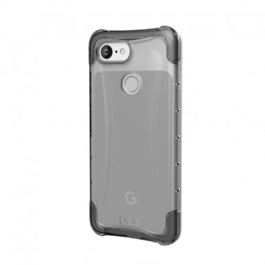 Urban Armor Gear Plyo Case - удароустойчив хибриден кейс за Google Pixel 3 (прозрачен)